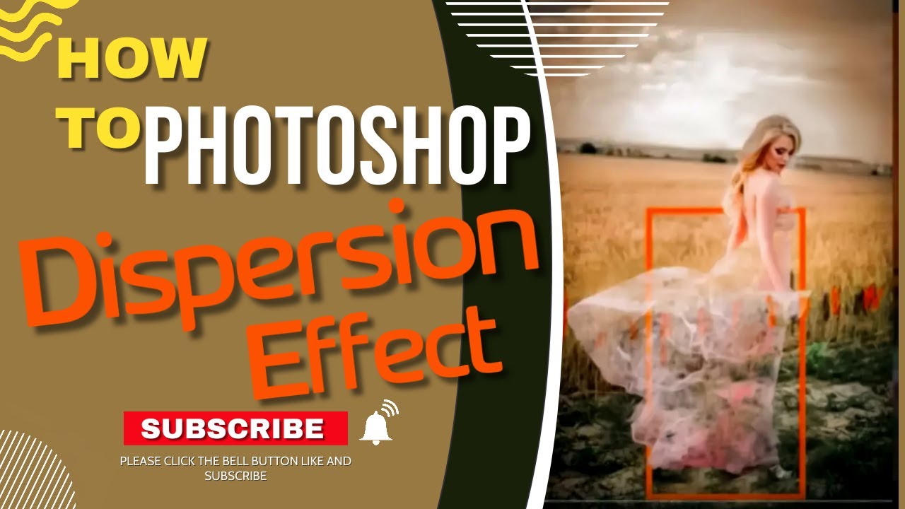 [Latest] Create Dispersion Effect in Photoshop quickly - EASY - 