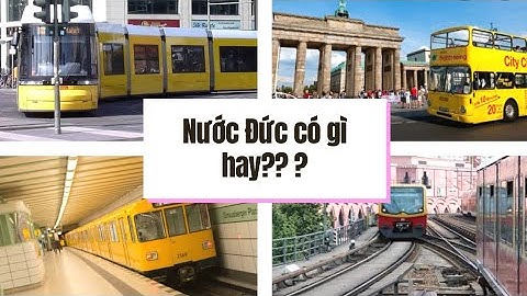 Cực Kì Thú Vị Với Bốn Phương Tiện Giao Thông Hiện Đại Ở Đức| Lan Anh Germany