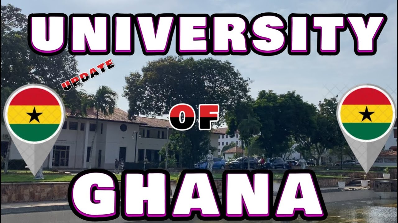 Driving Through The University Of Ghana Campus  🇬🇭 