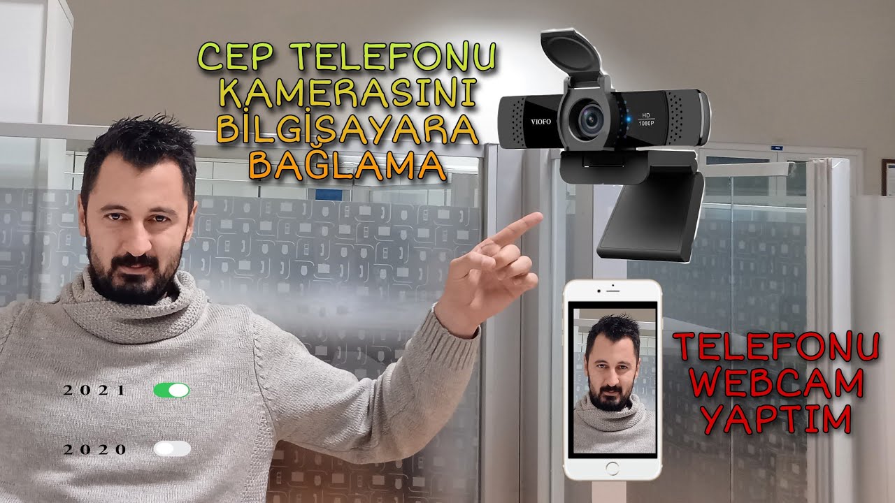 cep telefonu web kamera olarak kullanma