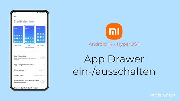 App Drawer einschalten oder ausschalten - Xiaomi [Android 14 - HyperOS 1]