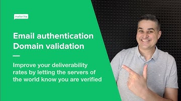 Email verification and domain authentication - Improve your deliverability with MailerLite Classic