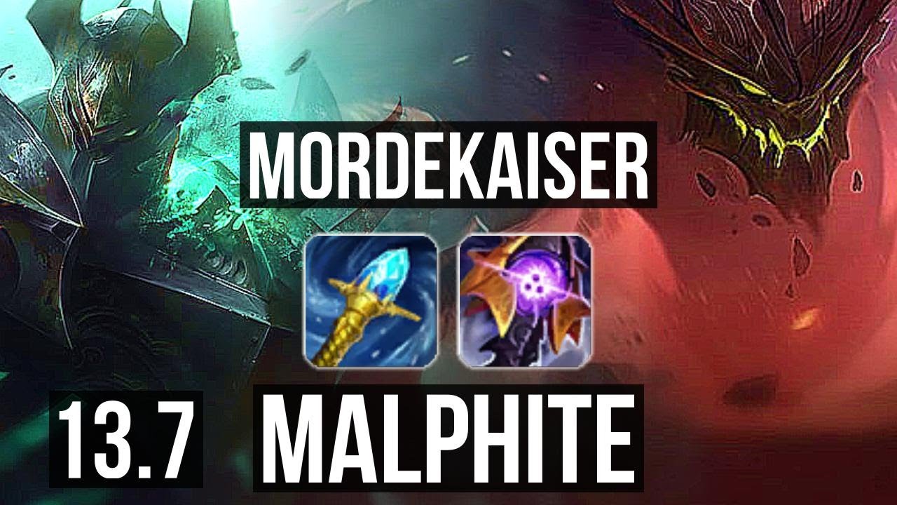 Mordekaiser came in clutch on my last Master's Promos against a Malphite :  r/MordekaiserMains