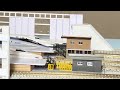 【Nゲージ 新幹線】 博多駅製作中 （防音壁 駅員室 階段）【N-scale Shinkansen】 Hakata Station under construction