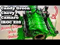 Candy Painting Nitrous LS Swap Camaro Engine Parts VALVE COVERS & FAST LSXRT INTAKE MANIFOLD 102mm