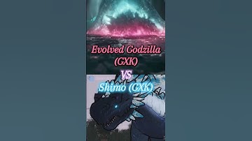 Evolved Godzilla (GXK) VS Shimo (GXK) #godzilla #shimo #1v1 #gxk #edit #fyp #monsterverse