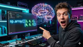 NumPy Basics You Actually Need for AI (Powerful library)
