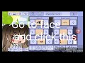 How to get the wink face!-Easy and simple-//gacha life//