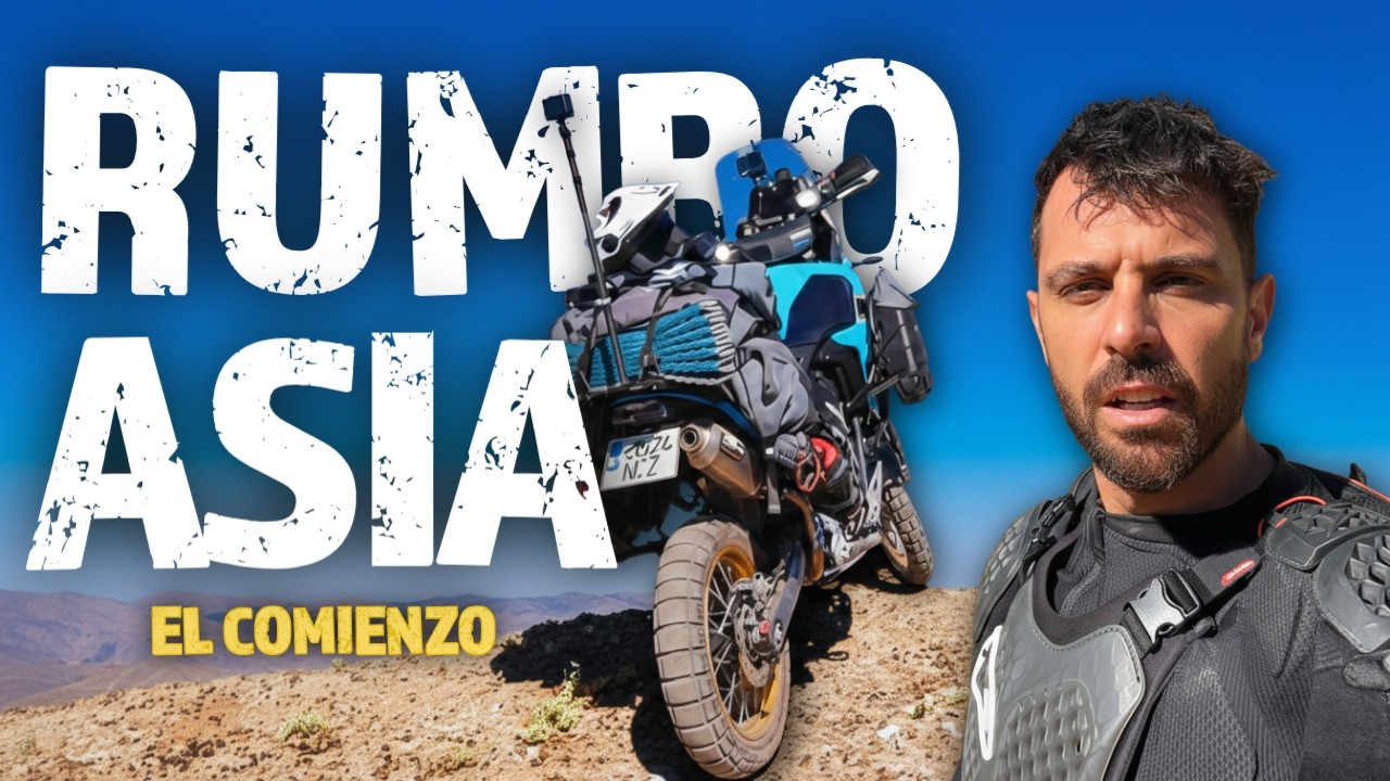 EMPIEZA MI GRAN VIAJE | RUMBO ASIA | La VUELTA al MUNDO en MOTO | S1E01