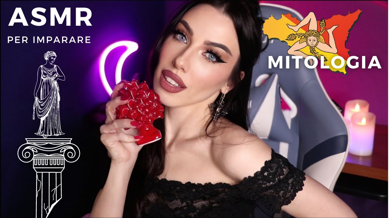 ASMR PER IMPARARE - Curiosità sulla mitologia greca in Sicilia (english subtitles)