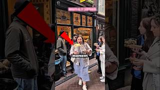 She spent 28 euros on fries and got scammed #shorts