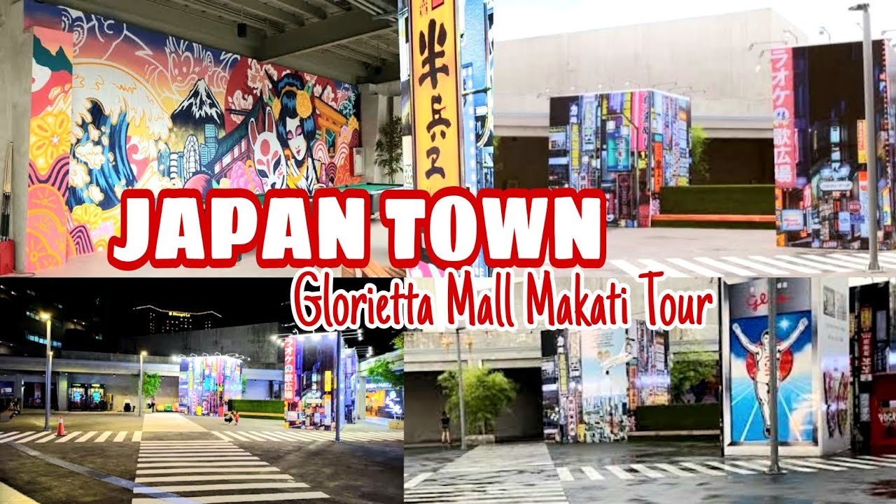 JAPAN TOWN GLORIETTA MALL MAKATI TOUR YouTube