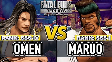 FF COTW ▰ OMEN (Gato) vs MARUO (Marco) ▰ Fatal Fury CotW High Level Gameplay