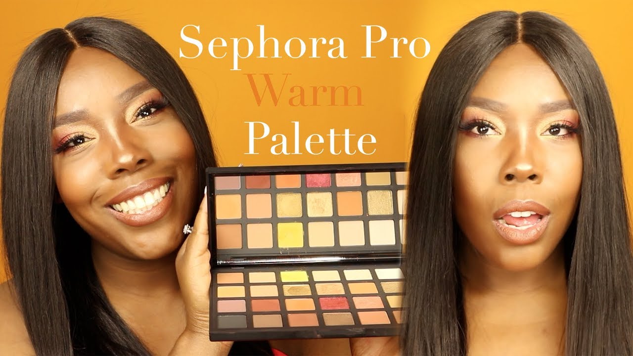 Sephora Pro Warm Palette Tutorial & Review