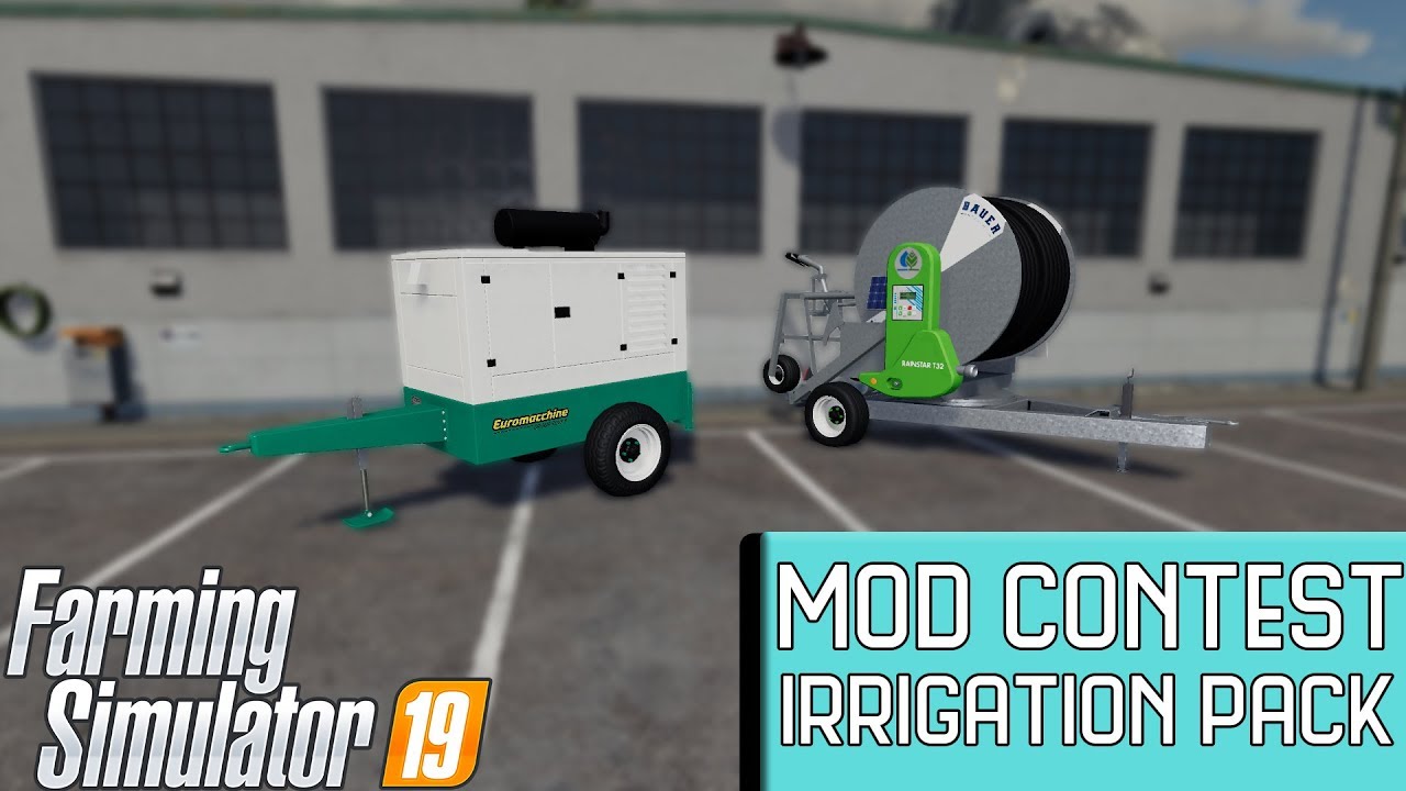 Farming Simulator 19 Mod Contest Spotlight Irrigation System YouTube