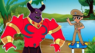 little Singham vs Kaal rakshas cycle race game 🎮🔥 ✅ screenshot 3