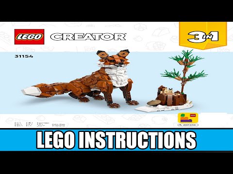 チビ〜 2536 SET REVIEW: 31154 Forest Animals: Red Fox - Tips&Bricks