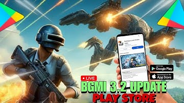 BGMI 3.2 UPDATE NOT SHOW ON PLAYSTORE / APPSTORE? | BGMI NEW MECHA FUSION UPDATE | BGMI 3.2 UPDATE!