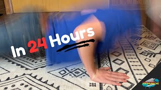 Youtuber does 1,000 pushups in 24 hours... | FAIL
