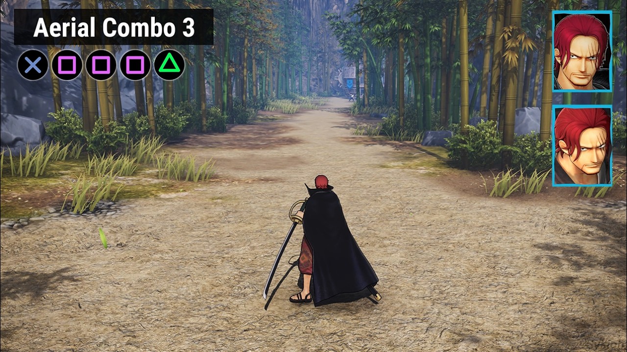 【One Piece Pirate Warriors 4】Shanks Moveset Showcase | +DLC New Move 