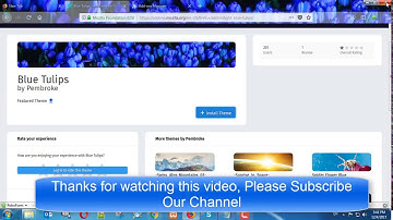 How to Change themes in Mozilla Firefox