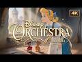 Disney Nostalgic Orchestra🎻| Music for Stress Relief, Sleep & Study| Cinderella Ambience 🏰💫