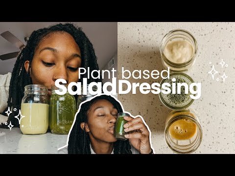this AMAZING salad dressing will change your life | quick and easy | Plant Based