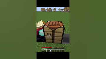 How to Craft a Hoe (Minecraft) #Shorts