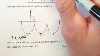 National 5 Maths Practice Paper I Paper 1 Q13