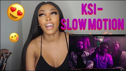 REACTING TO Slow Motion - Randolph ft KSI (Official Music Video)| Ashley Deshaun