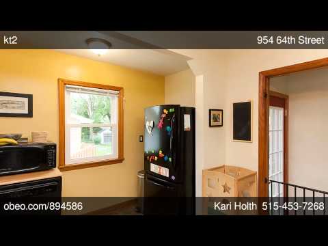 954 64th Street, Windsor Heights, IA home video tour