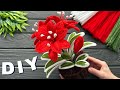 DIY Pipe Cleaner Crafts How to Make Easy Lily basket Flowers from Chenille Stems Pipe Cleaner Flower