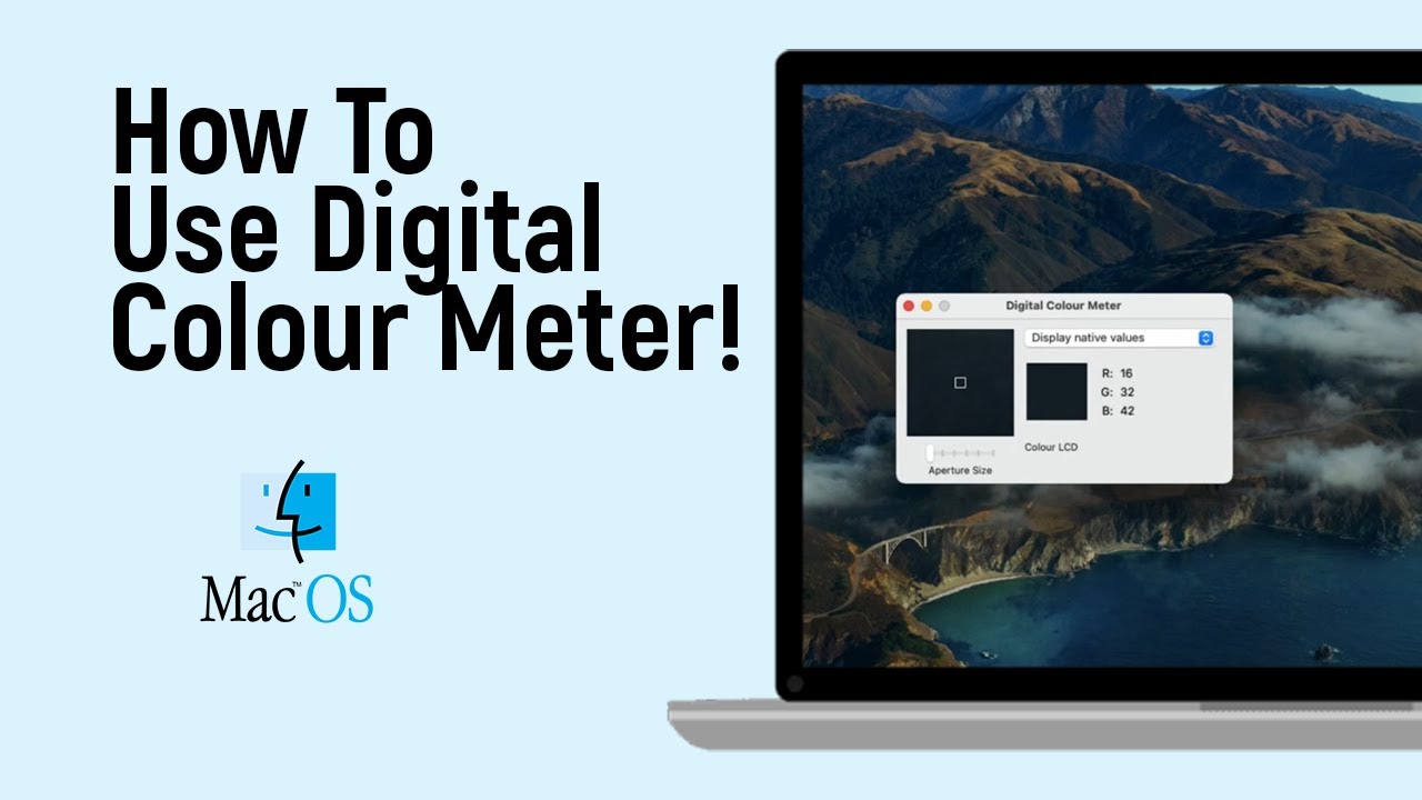How to use Digital Colour Meter In MacBook [easy] YouTube