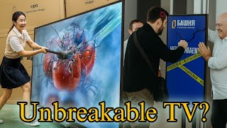 Unbreakable TV Challenge Watch What Happens When People Try to Destroy It! Wealth