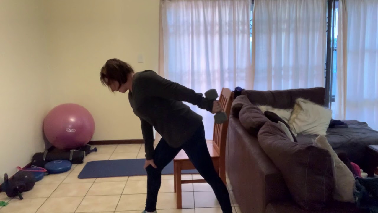 Todays workout with Riley - YouTube