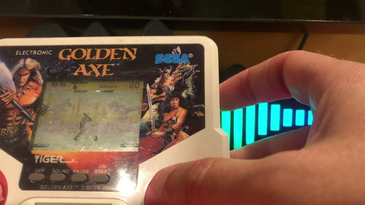 GOLDEN AXE TIGER ELECTRONIC GAME 1988