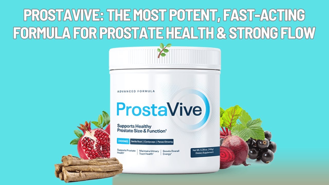 ProstaVive: The Most Potent, Fast-Acting Formula for Prostate Health & Strong Flow 🌿