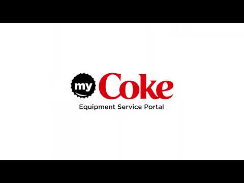 myCoke Equipment Service Portal Demonstration Video