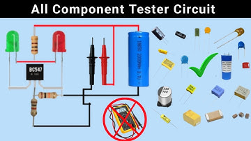 Testing Transistor Circuits - BC547 Component Tester