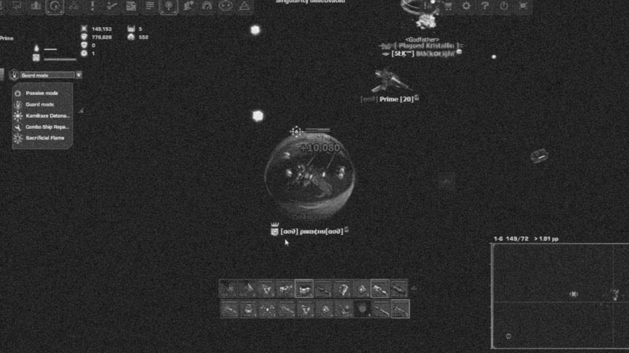 Darkorbit  Lf 4 vs SL 3 [both Level 16]