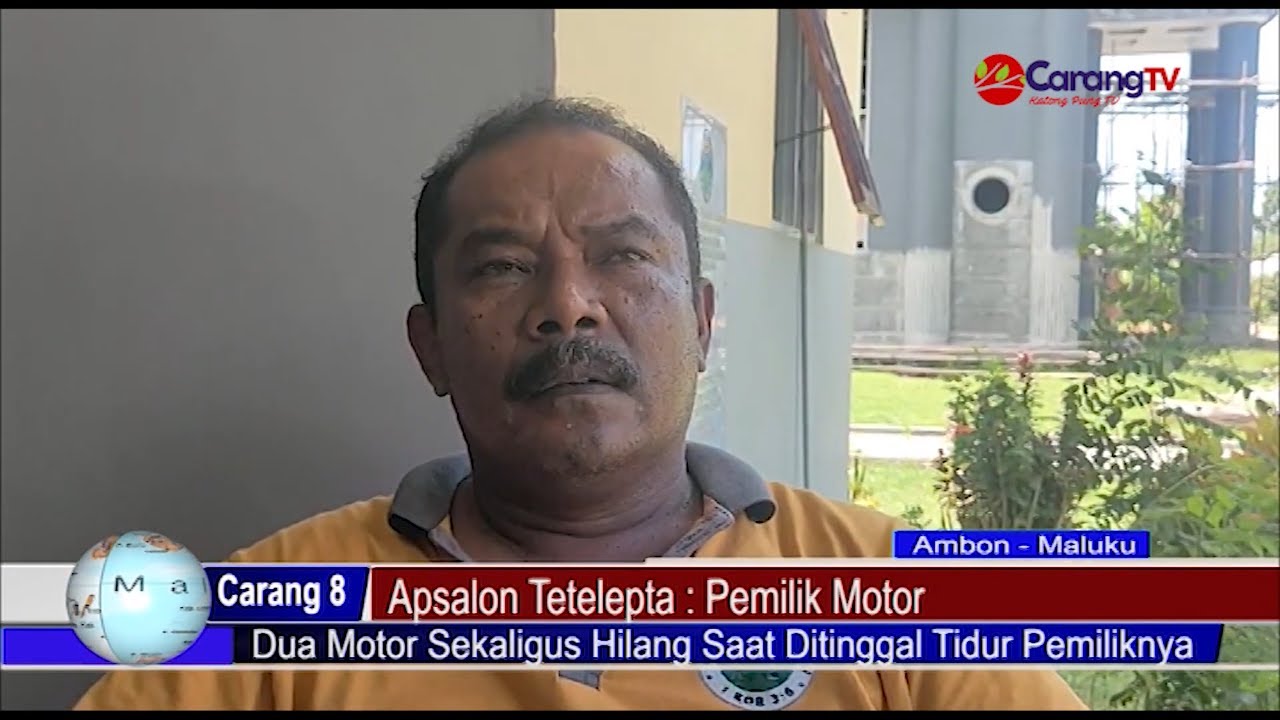 Dua Motor Sekaligus Hilang Saat Ditinggal Tidur Pemiliknya