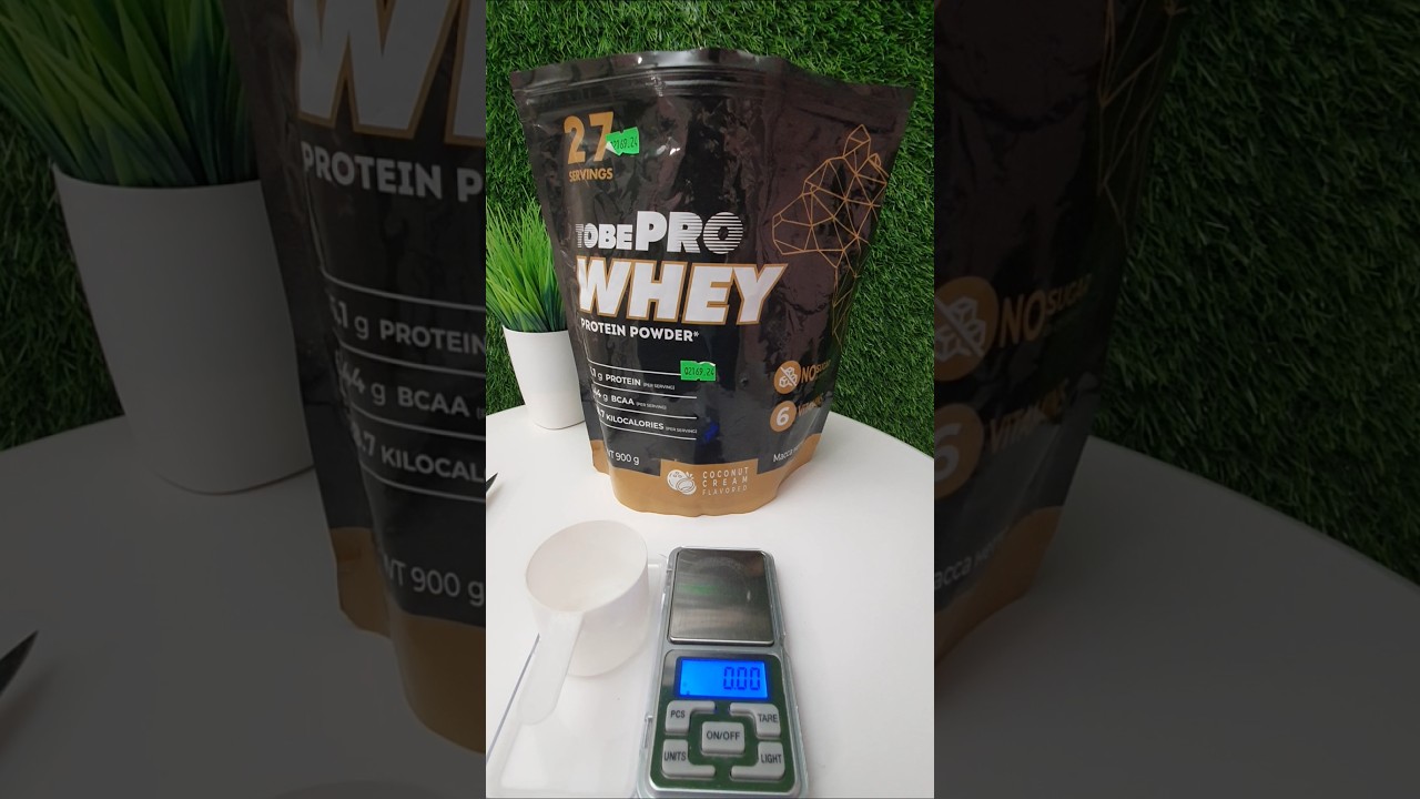 Иван Поле TobePro Whey - проверяем мерную ложку