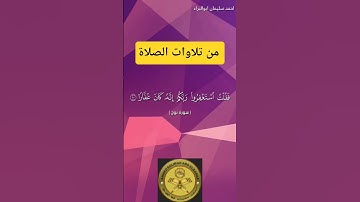 فقلت استغفروا ربكم #احمد_سليمان_ابوالبراء #تدبر_القرآن #راحة_نفسية #اكسبلور #تلاوة #explore #لايك