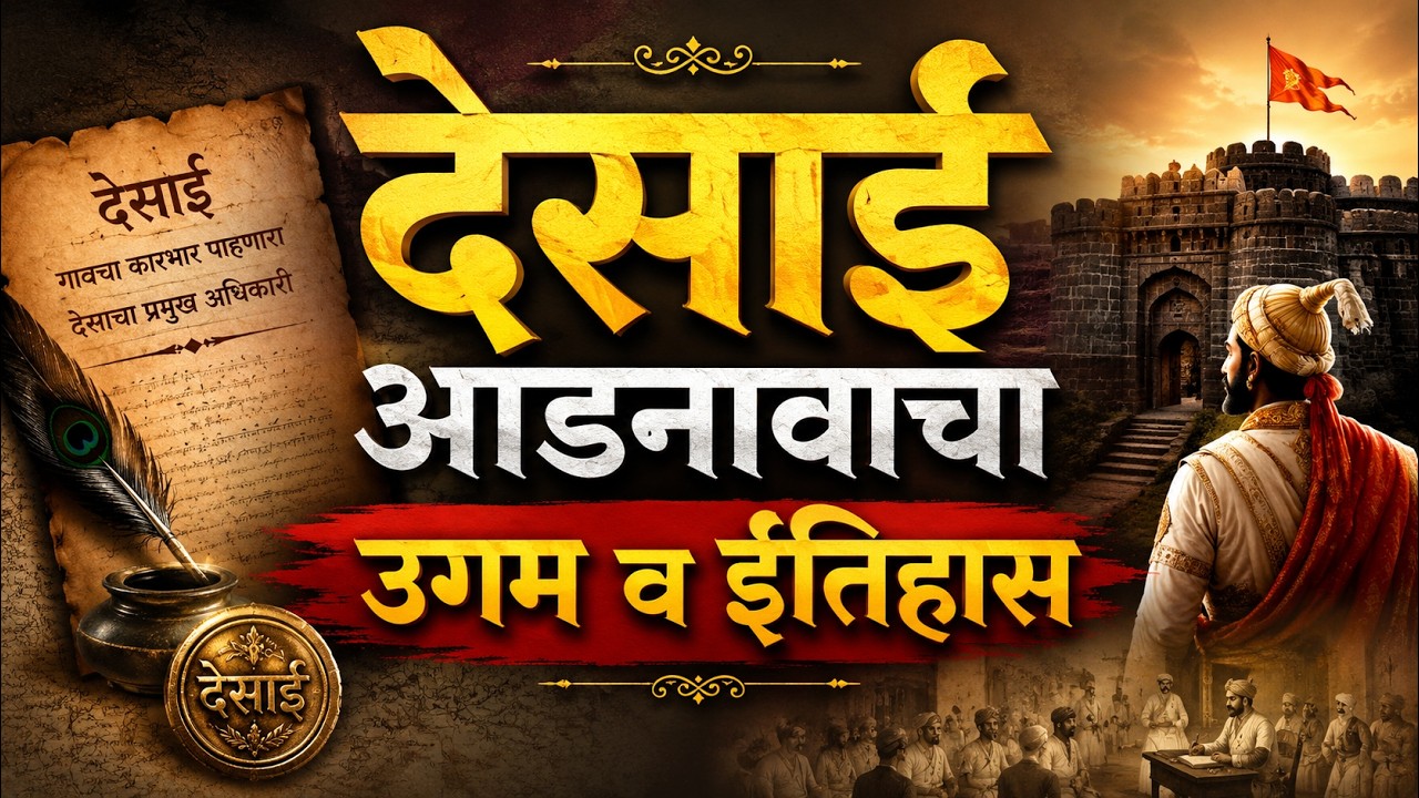 देसाई आडनावाचा उगम व ईतिहास काय आहे ? #देसाई #DesaiSurname #marathihistory