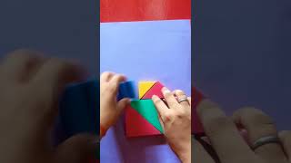 Tangram shirt 👕 puzzle solving#shorts #puzzle #craftypihu