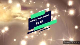 Selamat Hari Jadi Mak