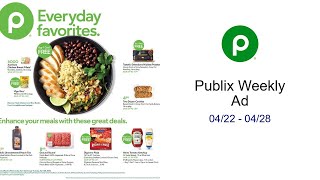 Publix Weekly Ad 04/22 - 04/28