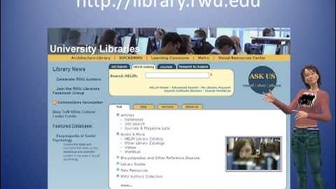 The RWU Virtual Library