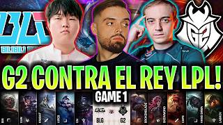 IBAI CASTEA A G2 CONTRA EL CAMPEÓN DE LA LPL!😱 - BLG vs G2 Game 1 FIRST STAND 2026 DÍA 3 IBAI