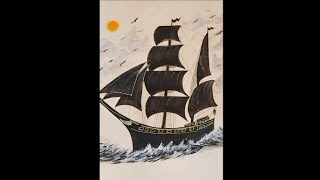 How to draw Ship | Ship drawing | Ship drawing for beginners